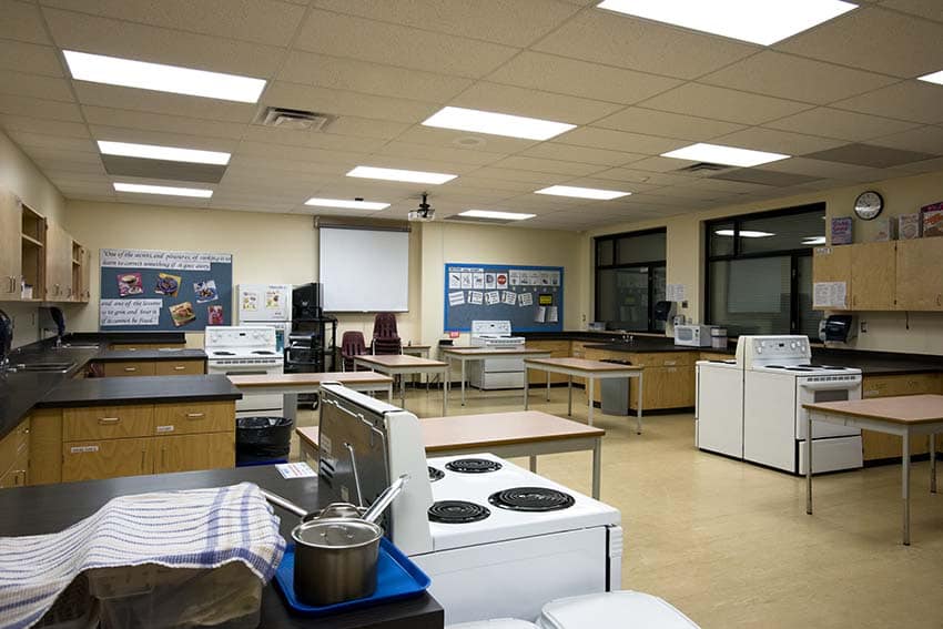Burnaby Central Secondary Food Services Classroom