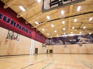 Burnaby Central Secondary Gym