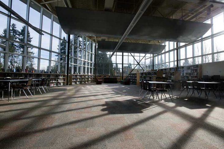 Burnaby Central Secondary Library