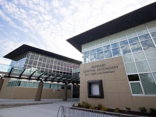 Burnaby Central Secondary School Exterior