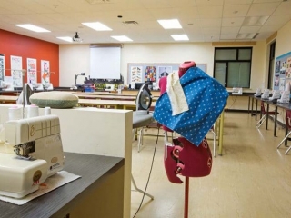 Burnaby Central Secondary Sewing Class