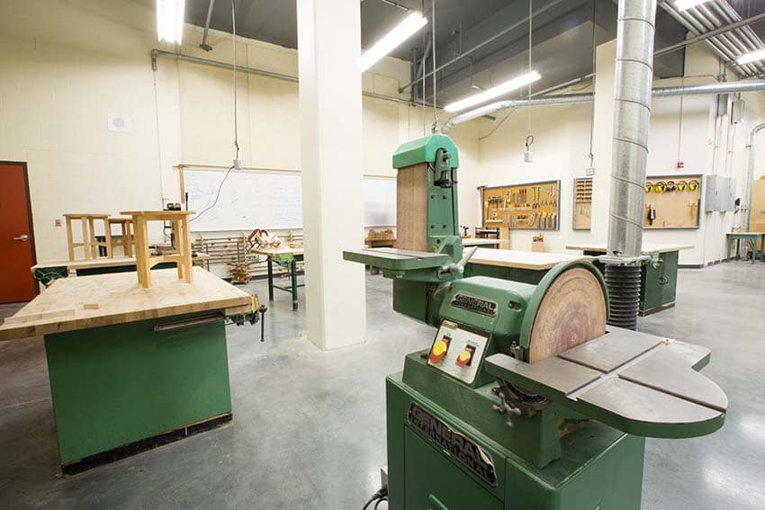 Burnaby Central Secondary Woodshop