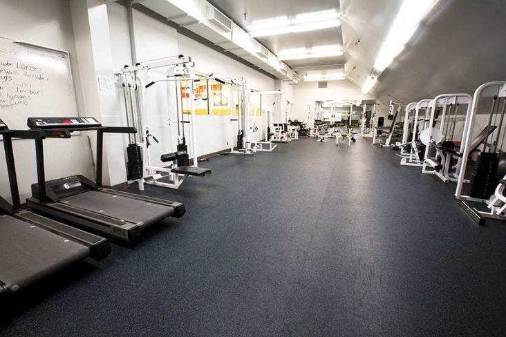 Burnaby Mountain Secondary Fitness Room