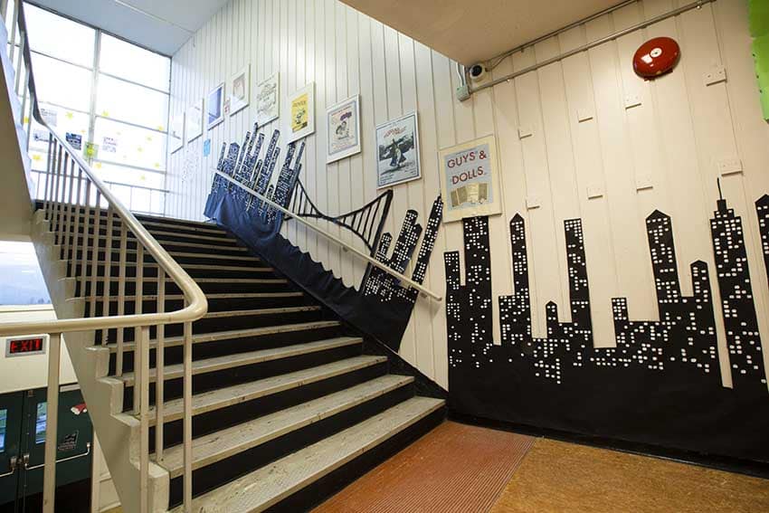 Burnaby North Secondary Stairs
