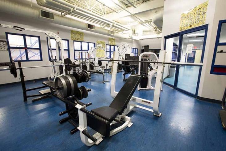 Burnaby South Secondary Exercise Room