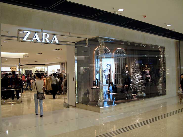 Zara Store Vancouver Metrotown Mall
